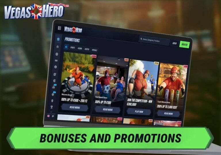 VegasHero Casino UK: Your Ultimate Login Guide and Bonuses